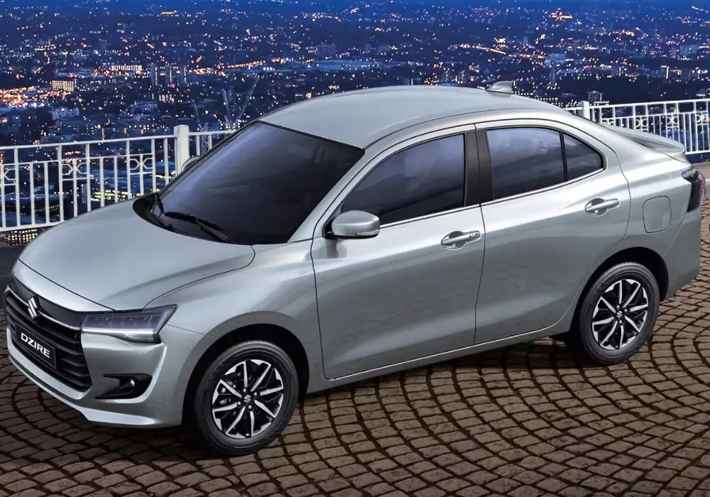 Carro híbrido nuevo Suzuki Dzire color gris